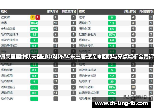 佩德里国家队关键战中对阵AC米兰表现深度回顾与亮点解析全景评